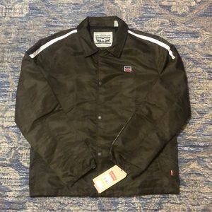 Levi’s Retro Coaches Jacket, Olive.